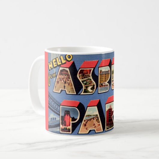 Tasse Asbury Park NJ (Devant gauche)