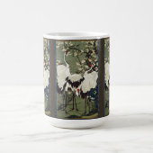 Tasse asiatique de fleurs de fleur de faune (Centre)
