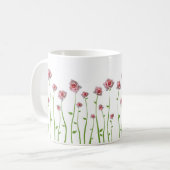 Tasse assez petite de roses (Devant gauche)