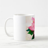 Tasse assez rose de poinsettia (Gauche)