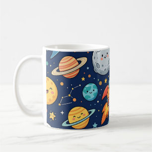 Tasse Astronaute Lune Fusée – Motif Mignon pour En