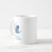 Tasse Astronaute sur la Lune – Cadeau Spatial Rest (Devant gauche)