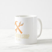 Tasse Atelier de Papa | PNW Mountain Tee (Devant droit)
