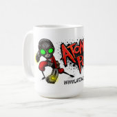 Tasse ATOMIQUE de POINÇON de POING ! (Devant gauche)