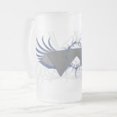Tasse atomique de Rev verre givré (Devant gauche)