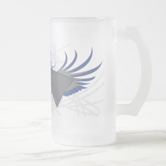 Tasse atomique de Rev verre givré (Droit)