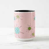 Tasse atomique iconique rose de Starbursts (Centre)