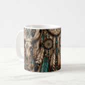 Tasse attrape-rêves turquoise (Devant gauche)