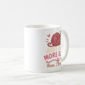 Tasse au crochet Juste une rangée de plus (Devant droit)