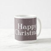 Tasse au nez rouge de Noël heureux de renne (Devant droit)