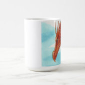 Tasse auburn de dragon (Centre)