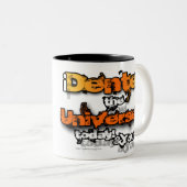 Tasse audacieuse d'univers de bosselure (Devant droit)