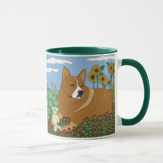 Tasse australienne de chien de bétail (Droite)