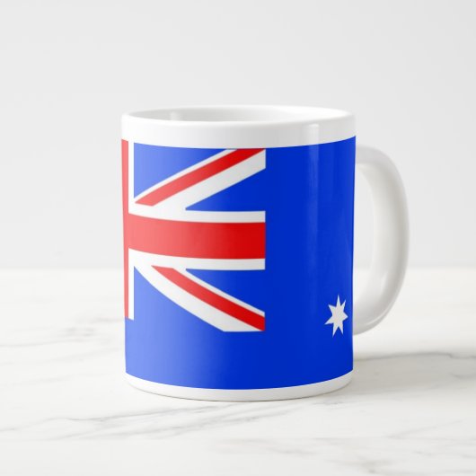 Tasse australienne de spécialité de drapeau (Devant droit)