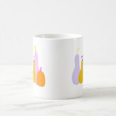 Tasse aux citrouilles colorées (Centre)