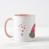 Tasse aux fourmiliers mignons amoureux (Gauche)
