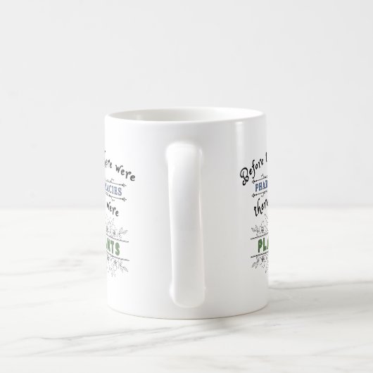 Tasse Avant les pharmacies (Poignée)