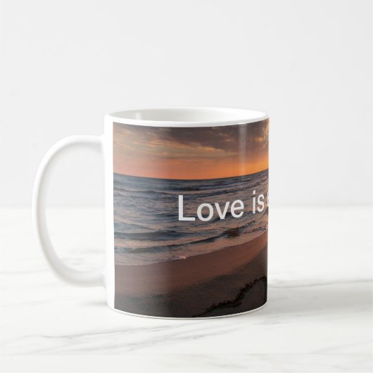 Tasse avec amour (Gauche)