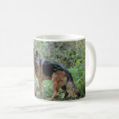 Tasse avec berger allemand (Devant droit)