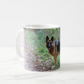 Tasse avec berger allemand (Devant gauche)