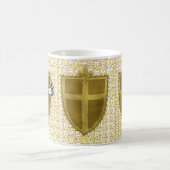 Tasse avec blason de la famille Fleur (Centre)