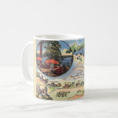 Tasse avec carte de Lake Arrowhead (Devant gauche)