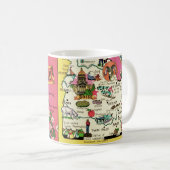 Tasse avec carte de l'Idaho (Devant droit)