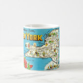 Tasse avec carte de New York (Centre)