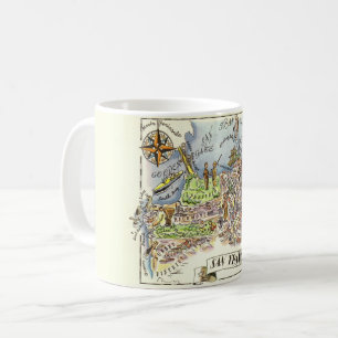 Tasse avec carte de San Francisco