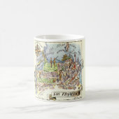Tasse avec carte de San Francisco (Centre)