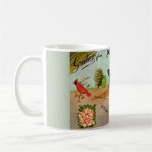 Tasse avec carte de Virginie-Occidentale (Gauche)