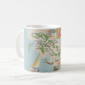 Tasse avec carte des Bahamas (Devant gauche)