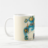 Tasse avec carte d'Hawaii (Gauche)