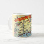 Tasse avec carte du Connecticut (Devant gauche)