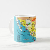 Tasse avec carte du Mexique (Devant gauche)