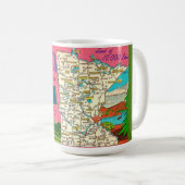 Tasse avec carte postale du Minnesota (Devant droit)
