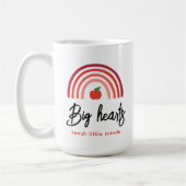 Tasse avec citation d'appréciation pour enseignant (Gauche)
