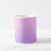 Tasse avec citation de manifestation de motivation (Centre)