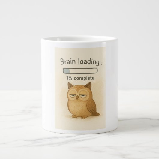 Tasse avec citation drôle (Devant)
