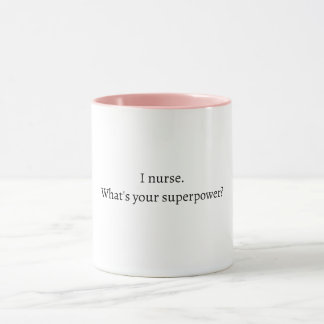 Tasse avec citation drôle d'infirmière