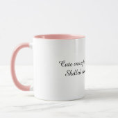 Tasse avec citation drôle d'infirmière (Gauche)