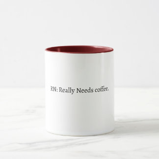 Tasse avec citation drôle d'infirmière