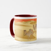 TASSE AVEC DES CHAMEAUX (Devant gauche)