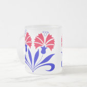 Tasse avec des motifs slovènes dans des couleurs (Devant gauche)