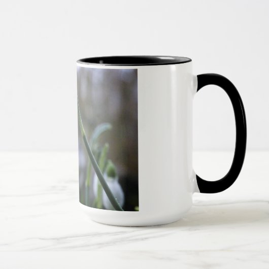 Tasse avec des perce-neiges (Droite)