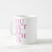 TASSE AVEC DES USA DE FILLES DE MOYEN "VOUS NE (Devant gauche)