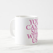 TASSE AVEC DES USA DE FILLES DE MOYEN "VOUS NE (Devant gauche)