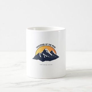 Tasse avec design esthétique de montagne Nature