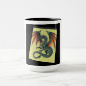 Tasse avec dessin de dragon (Centre)