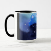 tasse avec deux chats là-dessus (Gauche)